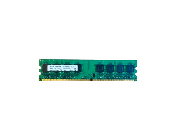 MDT 1024MB PC2-6400 DDR2-800 DIMM M924-800-16