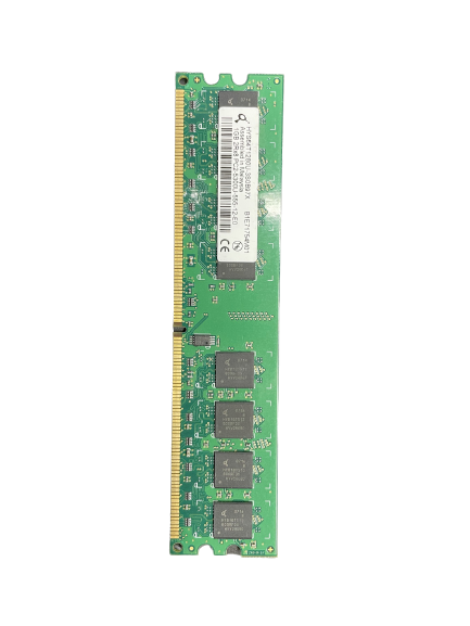 1 GB DDR2-RAM 2Rx8 PC2-5300U non-ECC Qimonda HYS64T1280U-3S0B97X