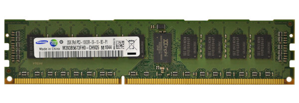 2 GB DDR3-RAM 240-pin Registered ECC 2Rx8 PC3-10600R Samsung M393B5673FH0-CH9Q5