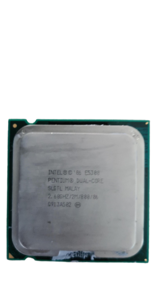 Intel Pentium Dual Core E5300 SLGTL LGA775 2.60 GHz 2 MB 800 MHz mit zugehörigem Lüfter