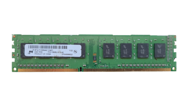 Micron 2GB 2RX8 PC3-100600R-9-20-B0