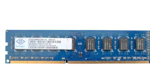 Nanya 2GB 2Rx8 PC3-10600U-9-10-B0