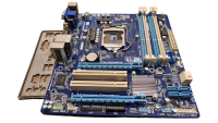 Gigabyte GA-B75M-D3H (REV. 1.1) Mainboard LGA 1155/ Sockel H2 microatx mit Blende