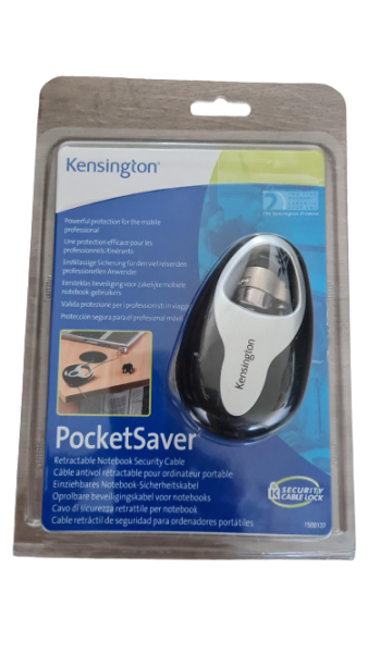 Kensington Pocket Saver - Notebook Schloss - Einziehbares Notebook-Sicherheitskabel