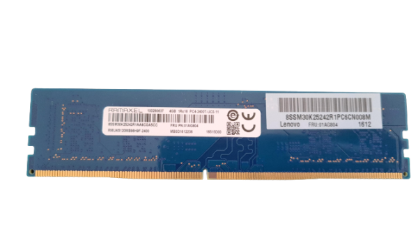 Ramaxel 4GB 1Rx16 PC4-2400T-UC0-11/ PC RAM / Lenovo FRU: 01AG804