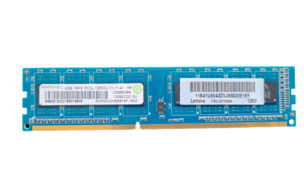 Ramaxel 4GB1Rx8-PC3L-12800U-11-13-A1 DDR3 1600MHz 240pin Desktop Memory RAM DIMM