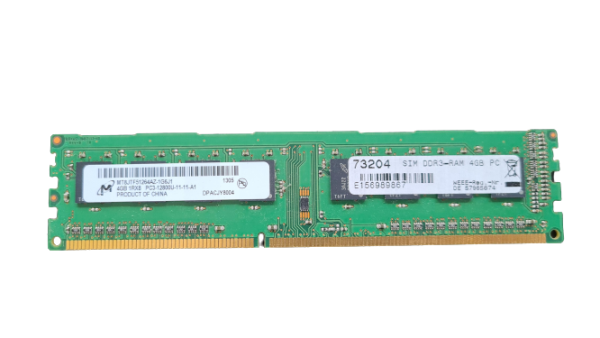 Micron 4GB DDR3 MT8JTF51264AZ-1G6E1 1Rx8 PC3-12800U-11
