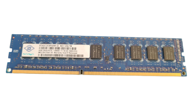NANYA RAM 4GB 2Rx8 PC3-12800U-11-10-B0 1600