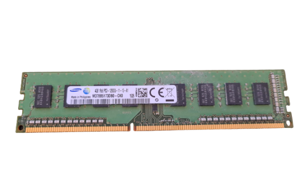 Samsung 4GB RAM 1Rx8 PC3-12800U-11-13-A1