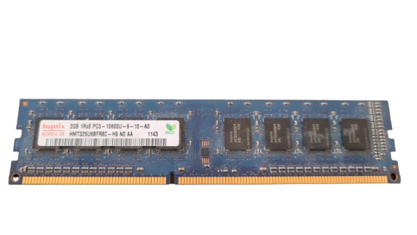 Hynix PC3-10600U-9-10-A0 2GB Arbeitsspeicher HMT325U6BFR8C-H9