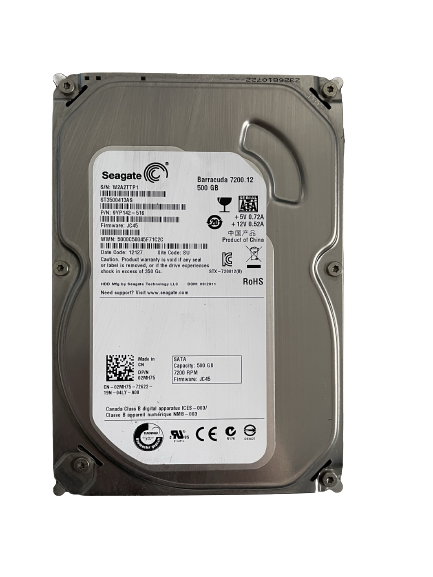 3,5" Fesetplatte Seagate ST3500413AS 500 GB SATA