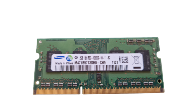 Samsung 2GB 1Rx8 PC3-10600S-09-11-B2 SO-DIMM DDR3 RAM