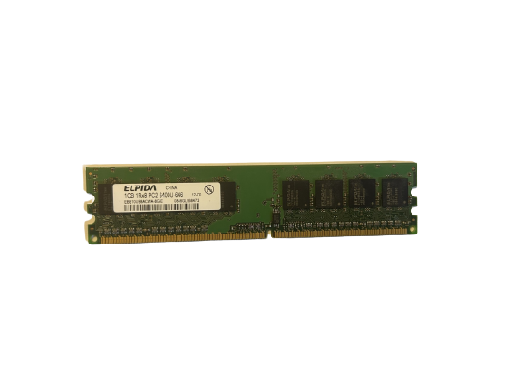 ELPIDA 1Rx8 PC2-6400U-666 1GB DDR2