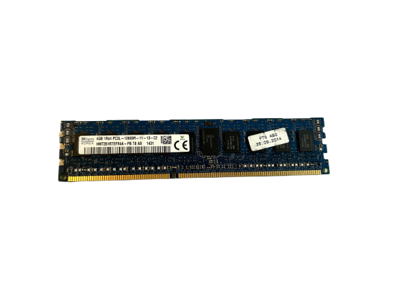 SK Hynix 4GB 1Rx4 PC3L-12800R-11-13-C2 DDR3 Server-RAM ECC HMT351R7EFR4A-PB