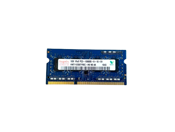 SK hynix 1GB 1Rx8 PC3-10600S-9-10-B1 DDR3 SO-DIMM