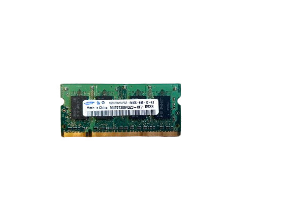 Samsung 1GB 2Rx16 PC2-6400S-666-12-A3 DDR2 SO-DIMM