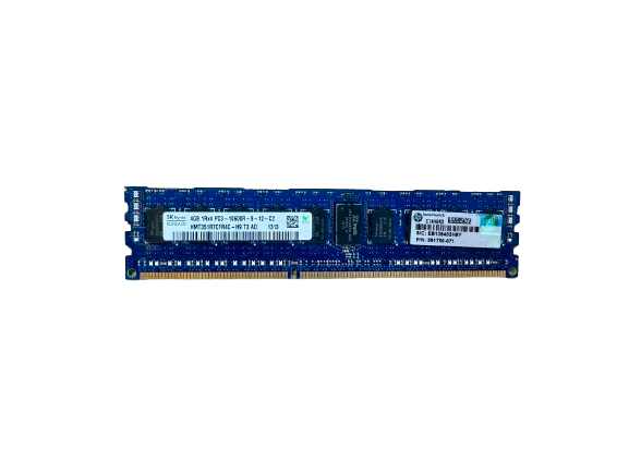 Sk hynix 4GB 1Rx4 PC3-16000R-9-12-C2 DDR3 Server RAM ECC