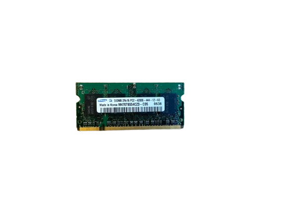 Samsung 512MB 2Rx16 PC2-4200S-444-12-A3 SO-DIMM DDR2