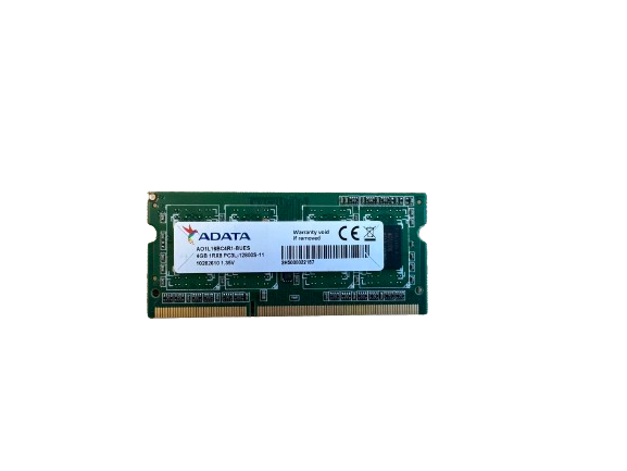 ADATA 4GB 1Rx8 PC3L-12800S-11 DDR3 SO-DIMM AO1L16BC4R1