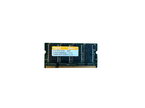 Hynix 256MB PC-2700S DDR-333 SO-DIMM HYMD532M646A6-J