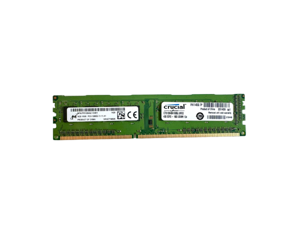 Micron 4GB 1Rx8 PC3-12800U-11-11-A1 DDR3 DIMM PC3-12800