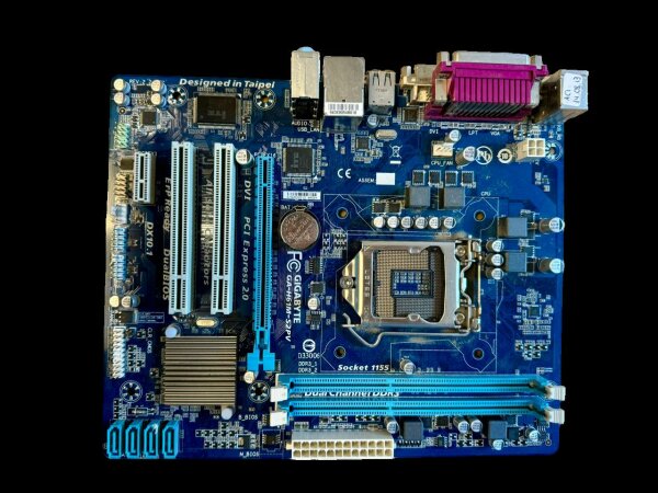 Gigabyte GA-H61M-S2PV LGA 1155 Mainboard DDR3 mit Blende