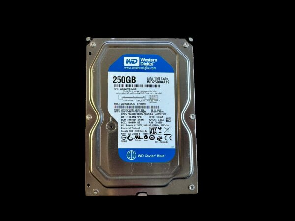 3,5" Festplatte Western Digital WD2500AAJS-07M0A0 250 GB SATA