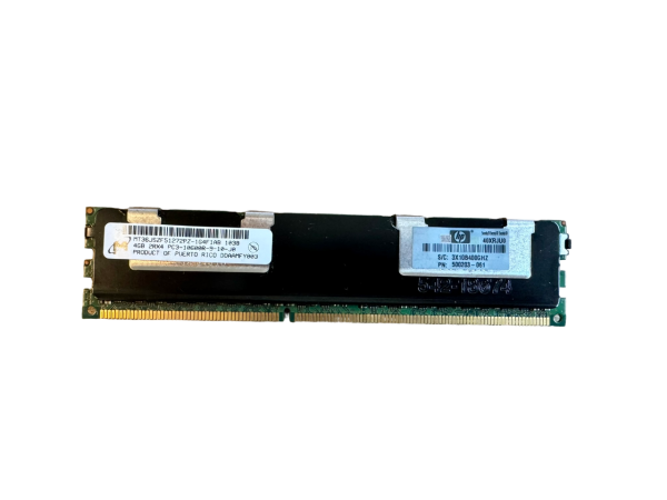 Micron 4GB 2Rx4 PC3-10600R-9-10-J0 DDR3 DIMM Server-RAM ECC