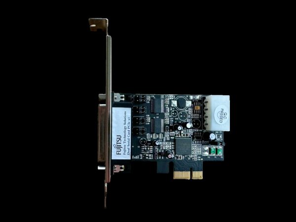 Fujitsu Dual Serial Card PCIe x1 SRT I - 360A REV 2