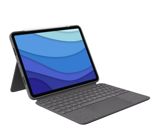 Logitech Combo Touch - Tastatur und Foliohülle -  für Apple iPad Pro QWERTY