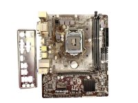 ASRock Mainboard H81M-HDS MircoATX DDR3 Sockel 1150 mit Blende