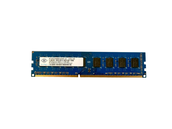 Nanya 4GB 2Rx8 PC3-12800U-11-12-B0 DIMM DDR3 RAM