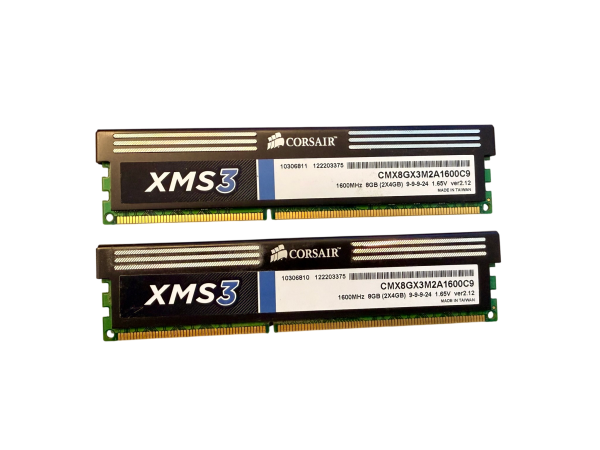 Corsair 2x4GB 8GB CMX8GX3M2A1600C9 DDR3-1600 DIMM