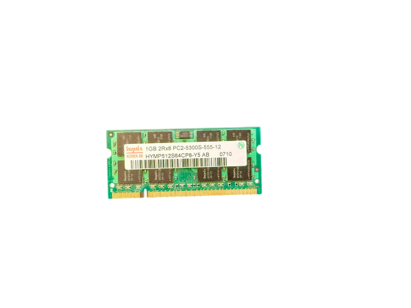 SK Hynix 1GB 2Rx8 PC2-5300S-555-12 SO-DIMM DDR2-667 RAM