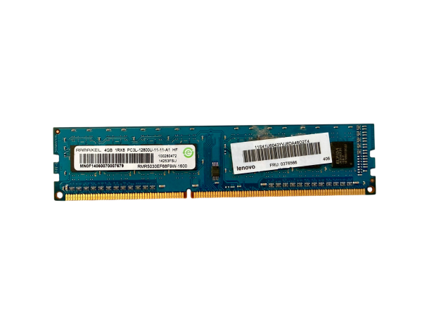 Ramaxel 4GB 1Rx8-PC3L-12800U-11-11-A1 PC3-12800 DDR3-1600 DIMM RAM