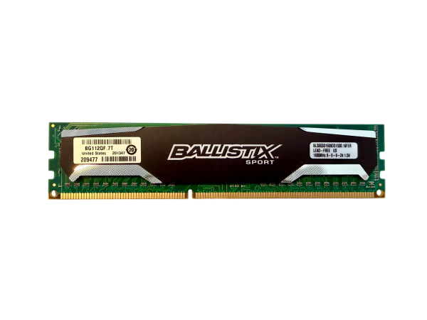 Crucial 8GB BLS8G3D1609DS1S00.16FER DDR3-1600 DIMM