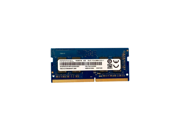 Ramaxel 4GB 1Rx16 Pc4-2666V-SC0-11 PC4-21300 DDR4-2666 SO-DIMM RAM