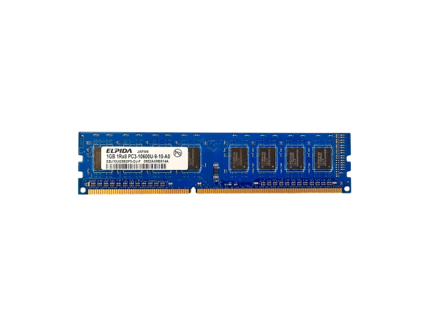 Elpida 1GB 1Rx8 PC3-10600U-9-10-A0 DDR3-1333 DIMM RAM