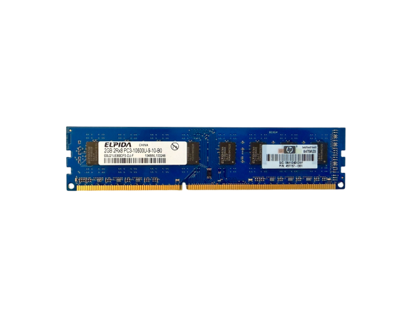 Elpida 2GB 2Rx8 PC3-10600U-09-10-B0 DDR3-1333 DIMM RAM