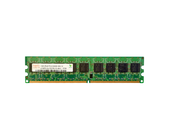 SK Hynix 1GB 2Rx8 PC2-5300U-555-12 DDR2-667 DIMM RAM