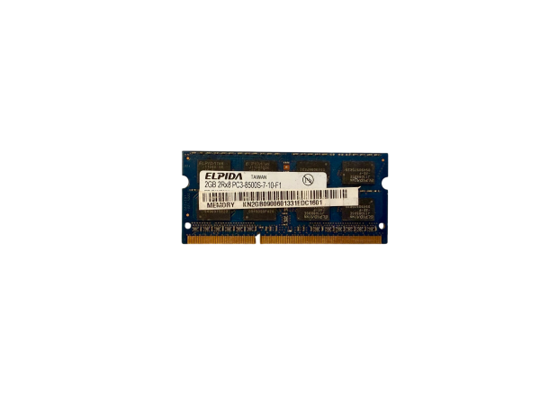 ELPIDA 2GB 2Rx8 PC3-8500S-7-10-F1 DDR3-10600 SO-DIMM RAM