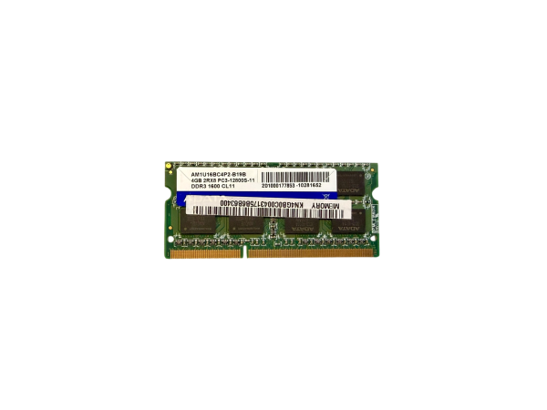 ADATA 4GB 2Rx8 PC3-12800S-11 DDR3-1600 SO-DIMM RAM