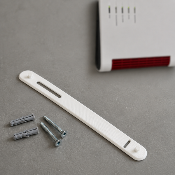 Router Wandhalter passend für FRITZ!Box 7590 – Platzsparende Wandmontage