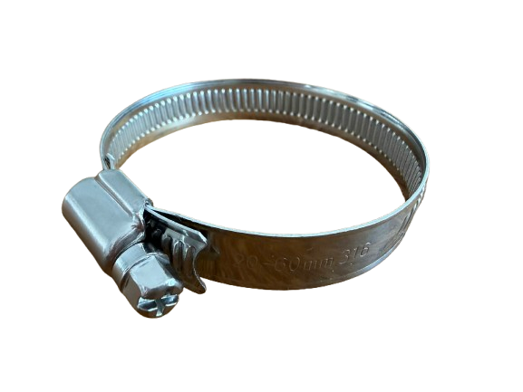 Edelstahl Rohrschelle / Schlauchschelle 20–60 mm – Spannband zur sicheren Befestigung & Montage